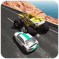 Monster Truck Chase : Real Police Car Driving Game