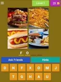 4 Pics 1 Word Quiz Game Screen Shot 4