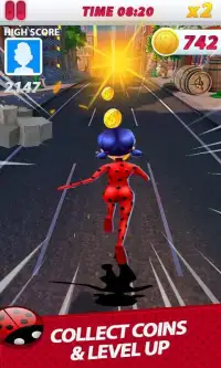 Miraculous Adventure Ladybug Rush 3D *** Screen Shot 2