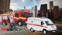 Ambulance Rescue Simulator 2018: Driving Duty Screen Shot 2