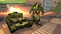 Будущий робот-танк трансформирует городскую битву Screen Shot 2