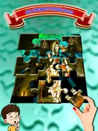 Lord Shiva jigsaw : Hindu Gods Game Screen Shot 0