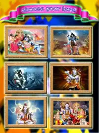 Lord Shiva jigsaw : Hindu Gods Game Screen Shot 2