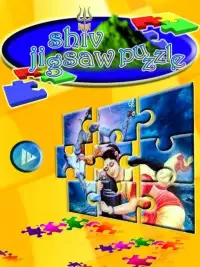 Lord Shiva jigsaw : Hindu Gods Game Screen Shot 3