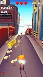 Super Cat Runner : Fun run game Screen Shot 3