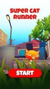 Super Cat Runner : Fun run game Screen Shot 7