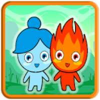 Red Boy And Blue Girl Adventure Jungle