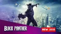 Super Hero Black Panther Adventure :subway surfing Screen Shot 3