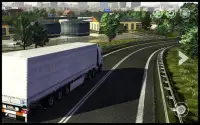 Euro Truck : Cargo Delivery Driving Simulator 3D Screen Shot 1