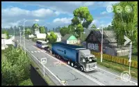 Euro Truck : Cargo Delivery Driving Simulator 3D Screen Shot 2