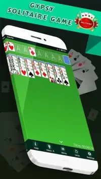 Gypsy Solitaire - Free Classic Card Game Screen Shot 1