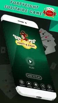 Forty & Eight Solitaire - Free Classic Card Game Screen Shot 3