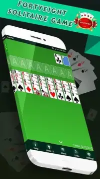 Forty & Eight Solitaire - Free Classic Card Game Screen Shot 0