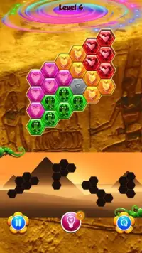 Diamond Hexa Block Puzzle Screen Shot 1