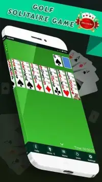 Golf Solitaire - Free Classic Card Game Screen Shot 1
