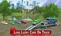 Car Transporter Truck Games 2018 Screen Shot 2