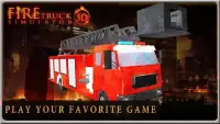 FIRE TRUCK SIMULATOR 3D Screen Shot 10
