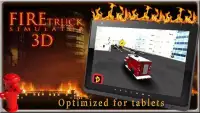 FIRE TRUCK SIMULATOR 3D Screen Shot 1