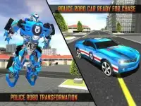 Police Car Robot Superhero Screen Shot 5