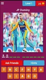 Guess Cricket Player Country Names Challenge Screen Shot 34