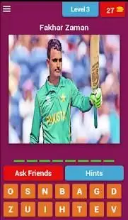 Guess Cricket Player Country Names Challenge Screen Shot 28