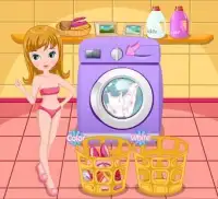 ألعاب الغسيل غرفة للفتيات و نشر الملابس و كيها
‎ Screen Shot 3