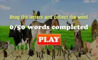 Words Games Animal Series For Kids Screen Shot 3