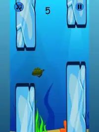 Terrified Turtle - Challenge of the Ice Screen Shot 2