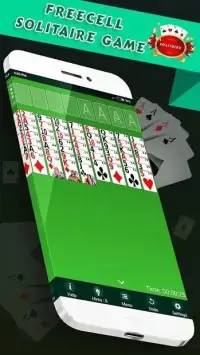 FreeCell Solitaire - Free Classic Card Game Screen Shot 1