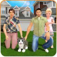 Virtual Cat Home Pet Adventure Game