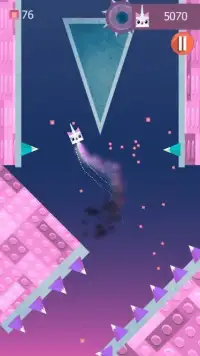 Uni Kitty Blocks Crash Screen Shot 3