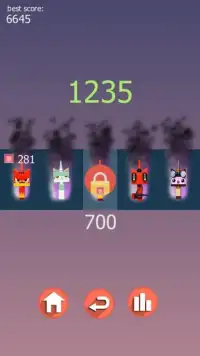 Uni Kitty Blocks Crash Screen Shot 2