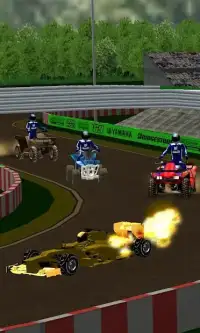 Formula 1 car Epic Racing : Quad Bike Challenge Screen Shot 2