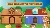 Build A Puppy House : Pet Home Decoration Game Screen Shot 1