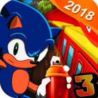 free Subway Super Sonic Run 3D Speed game
