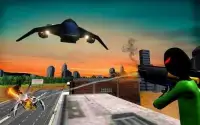 Stickman Crime City Battle : Online Shooter 3D Screen Shot 4