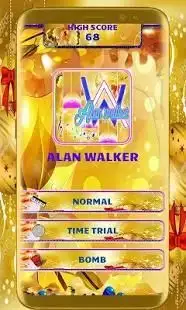 ALAN WALKER Piano Tile Game Screen Shot 3