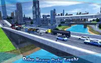 Heavy Machinery Transporter Truck Simulator Screen Shot 2