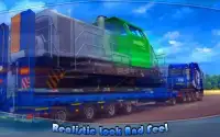 Heavy Machinery Transporter Truck Simulator Screen Shot 1