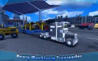 Heavy Machinery Transporter Truck Simulator Screen Shot 6
