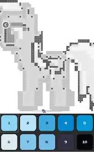 Pony Pixel Art - Unicorn Princess Screen Shot 0