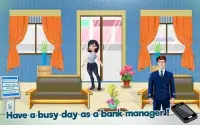 Bank Manager City Cashier: Cash Register Screen Shot 1