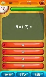 गणित 2 प्रश्नोत्तरी खेल Screen Shot 4