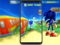 Subway Sonic super runner Screen Shot 2