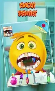 Emoji in the secret world of the dentist Screen Shot 0