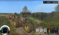 Heavy Duty Tractor Farming Harvester Free game Screen Shot 6
