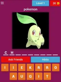 Guess the Pokemon Name Second Generation Screen Shot 7
