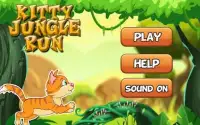 Kitty Jungle Run Screen Shot 2