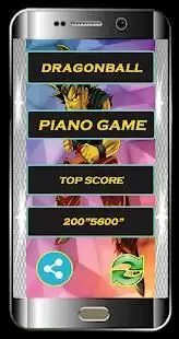 Dragonball Piano Game Screen Shot 1