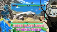 Super Black Goku VS Ninja Crush Screen Shot 0